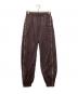 SUGARHILL（シュガーヒル）の古着「ウエスタンナイロンパンツ」｜ボルドー