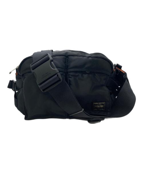 PORTER（ポーター）PORTER (ポーター) TANKER  HIP BAG ブラックの古着・服飾アイテム