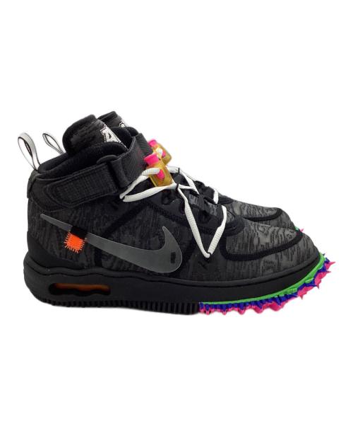 NIKE（ナイキ）NIKE (ナイキ) OFFWHITE (オフホワイト) Nike Air Force 1 Mid ブラック サイズ:27cmの古着・服飾アイテム