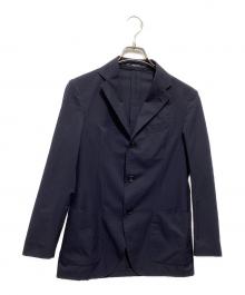 LARDINI（ラルディーニ）の古着「メッシュ3Bジャケット」｜ネイビー