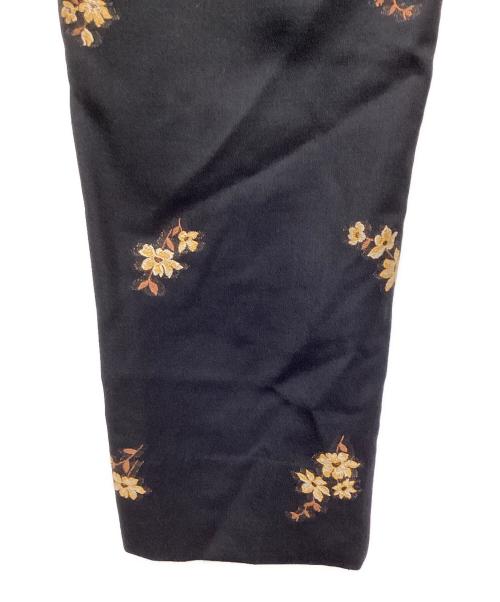 COMME des GARCONS HOMME PLUS（コムデギャルソンオムプリュス）COMME des GARCONS HOMME PLUS (コムデギャルソンオムプリュス) 25SS花刺繍パンツ ブラック サイズ:Sの古着・服飾アイテム