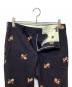 中古・古着 COMME des GARCONS HOMME PLUS (コムデギャルソンオムプリュス) 25SS花刺繍パンツ ブラック サイズ:S：40000円