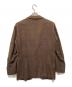 TOMORROW LAND PILGRIM (トゥモローランド ピルグリム) ウールシルクリネン2Bジャケット ブラウン サイズ:50：10000円