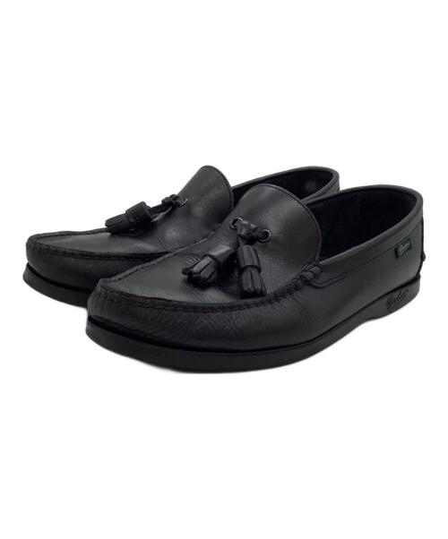 PARABOOT（パラブーツ）PARABOOT (パラブーツ) UNITED ARROWS (ユナイテッドアローズ) 別注 RECIF タッセル ローファー ブラック サイズ:8の古着・服飾アイテム