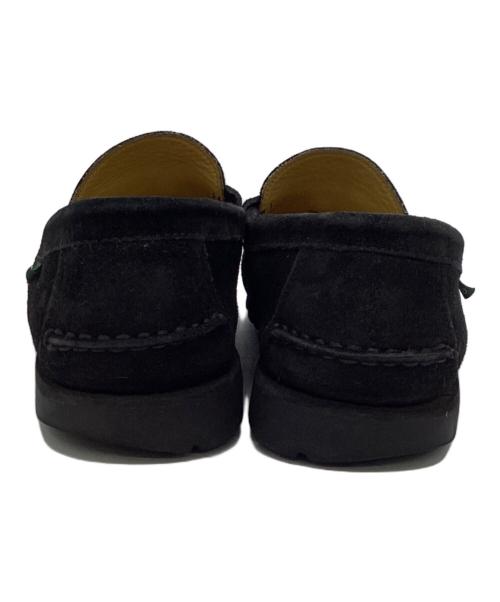 PARABOOT（パラブーツ）PARABOOT (パラブーツ) UNITED ARROWS (ユナイテッドアローズ) スエードビットローファー ブラック サイズ:7 1/2の古着・服飾アイテム