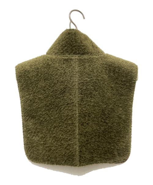 Ameri（アメリ）Ameri (アメリ) ボアハイネックボレロ グリーン×ブラウン サイズ:FREEの古着・服飾アイテム