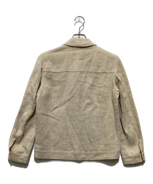 Max Mara WEEK END LINE（マックスマーラ ウイークエンドライン）Max Mara WEEK END LINE (マックスマーラ ウイークエンドライン) リネントラッカージャケット ベージュ サイズ:Ｓの古着・服飾アイテム