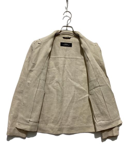 Max Mara WEEK END LINE（マックスマーラ ウイークエンドライン）Max Mara WEEK END LINE (マックスマーラ ウイークエンドライン) リネントラッカージャケット ベージュ サイズ:Ｓの古着・服飾アイテム