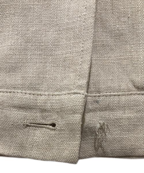 Max Mara WEEK END LINE（マックスマーラ ウイークエンドライン）Max Mara WEEK END LINE (マックスマーラ ウイークエンドライン) リネントラッカージャケット ベージュ サイズ:Ｓの古着・服飾アイテム