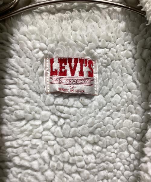 LEVI'S（リーバイス）LEVI'S (リーバイス) 80sブラックデニムランチジャケット ブラック サイズ:Sの古着・服飾アイテム