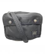 PORTERポーター）の古着「ミニショルダーバッグ」｜ブラック