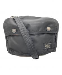 PORTER（ポーター）の古着「ミニショルダーバッグ」｜ブラック