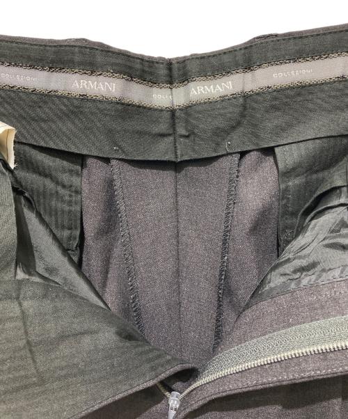 ARMANI COLLEZIONI（アルマーニ コレツィオーニ）ARMANI COLLEZIONI (アルマーニ コレツィオーニ) パンツ ブラウン サイズ:Mの古着・服飾アイテム