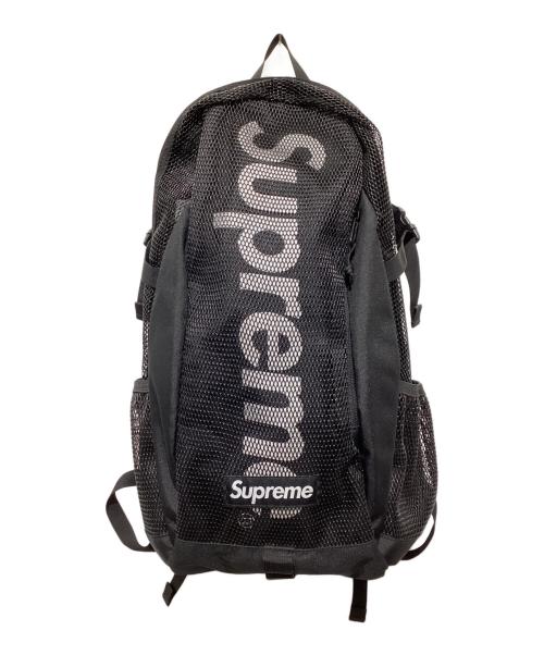 SUPREME（シュプリーム）Supreme (シュプリーム) Backpack ブラックの古着・服飾アイテム