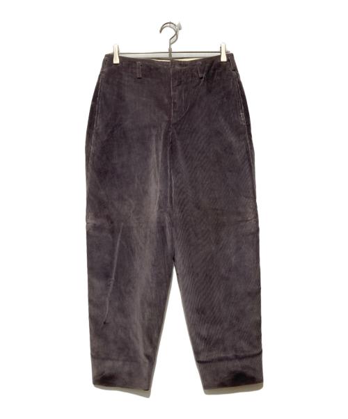 COMME des GARCONS HOMME PLUS（コムデギャルソンオムプリュス）COMME des GARCONS HOMME PLUS (コムデギャルソンオムプリュス) コーデュロイ変形ロングパンツ ブラウン サイズ:XSの古着・服飾アイテム