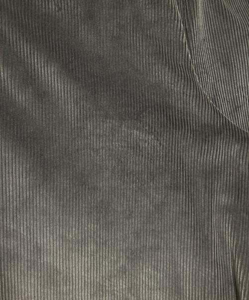 COMME des GARCONS HOMME PLUS（コムデギャルソンオムプリュス）COMME des GARCONS HOMME PLUS (コムデギャルソンオムプリュス) コーデュロイ変形ロングパンツ ブラウン サイズ:XSの古着・服飾アイテム