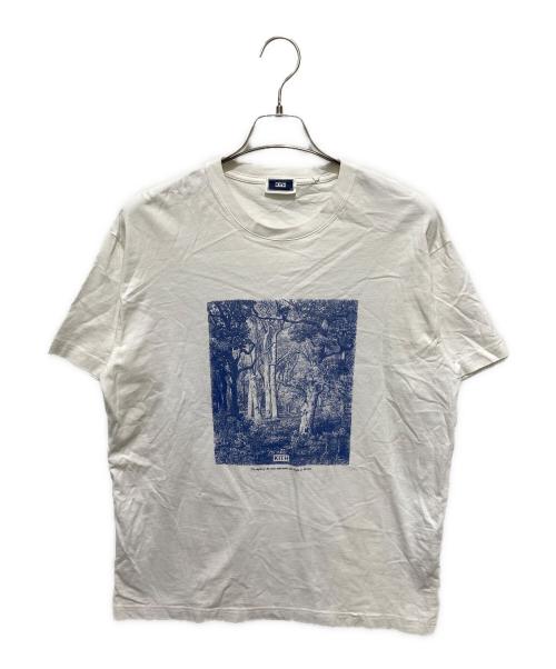KITH（キス）KITH (キス) フォレストプリントTシャツ ホワイト サイズ:Mの古着・服飾アイテム