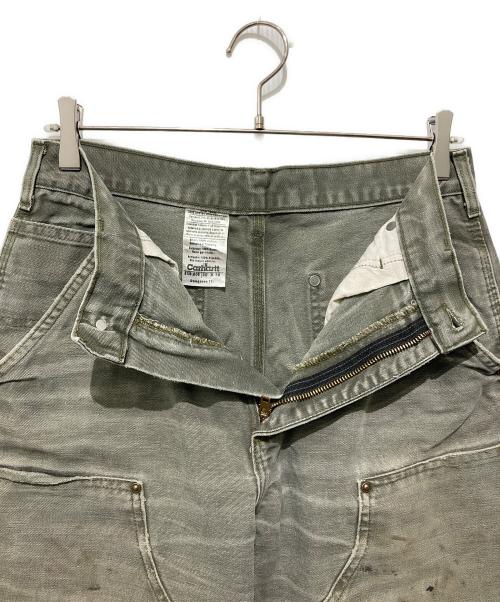 CarHartt（カーハート）CarHartt (カーハート) ペンキ加工ダブルニー ペインターパンツ モスグリーン サイズ:30の古着・服飾アイテム