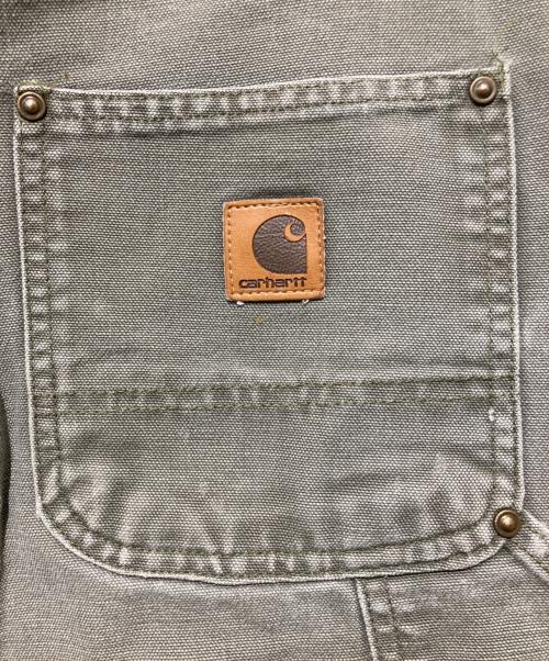 CarHartt（カーハート）CarHartt (カーハート) ペンキ加工ダブルニー ペインターパンツ モスグリーン サイズ:30の古着・服飾アイテム