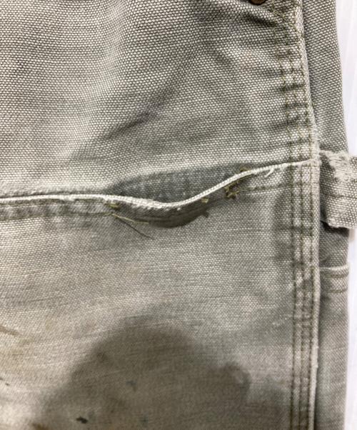CarHartt（カーハート）CarHartt (カーハート) ペンキ加工ダブルニー ペインターパンツ モスグリーン サイズ:30の古着・服飾アイテム