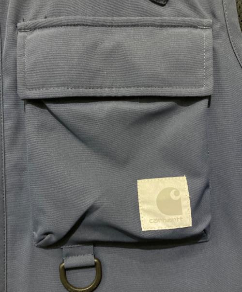 Carhartt WIP（カーハート ワーク イン プログレス）CARHARTT WIP (カーハート ワークインプログレス) エルムウッド ベスト ブルー サイズ:Lの古着・服飾アイテム