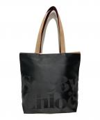 SEE BY CHLOEシーバイクロエ）の古着「サテントートバッグ」｜ブラウン