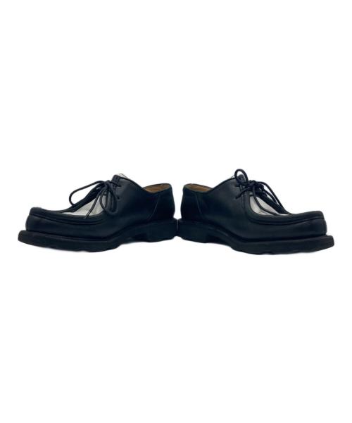 PARABOOT（パラブーツ）PARABOOT (パラブーツ) ミカエル チロリアンシューズ ブラック×ホワイト サイズ:4¹/₂の古着・服飾アイテム