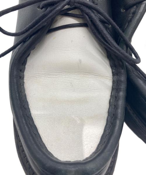 PARABOOT（パラブーツ）PARABOOT (パラブーツ) ミカエル チロリアンシューズ ブラック×ホワイト サイズ:4¹/₂の古着・服飾アイテム
