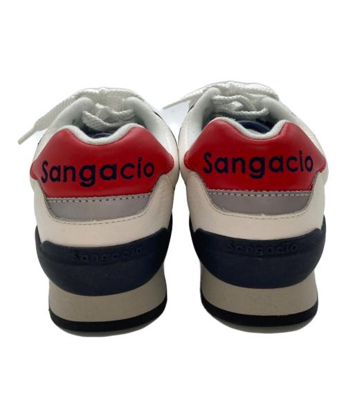 via SANGACIO（ヴィア・サンガチオ）via SANGACIO (ヴィア・サンガチオ) ローカットスニーカー ホワイト サイズ:23cmの古着・服飾アイテム