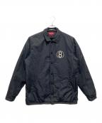 SUPREMEシュプリーム）の古着「12AW 8ボールコーチジャケット」｜ブラック