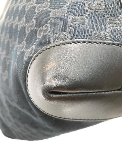 GUCCI（グッチ）GUCCI (グッチ) GGキャンバストートバッグ ブラックの古着・服飾アイテム