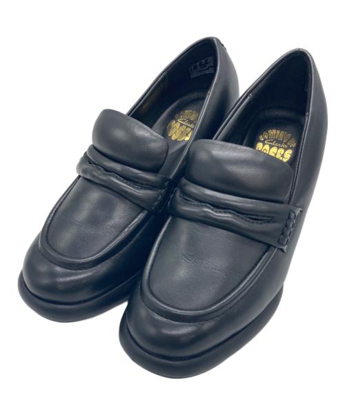 CLARKS（クラークス）CLARKS (クラークス) Martine rose (マーティン・ローズ) ヒールローファー ブラック サイズ:37の古着・服飾アイテム