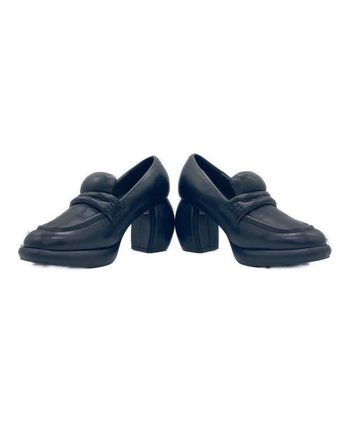 CLARKS（クラークス）CLARKS (クラークス) Martine rose (マーティン・ローズ) ヒールローファー ブラック サイズ:37の古着・服飾アイテム