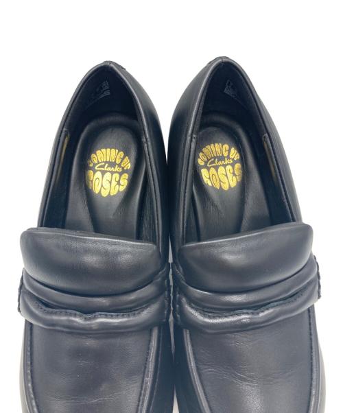CLARKS（クラークス）CLARKS (クラークス) Martine rose (マーティン・ローズ) ヒールローファー ブラック サイズ:37の古着・服飾アイテム