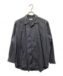 COMME des GARCONS HOMME（コムデギャルソン オム）の古着「92AWオープンカラーシャツ」｜ブラック