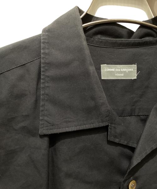 COMME des GARCONS HOMME（コムデギャルソン オム）COMME des GARCONS HOMME (コムデギャルソン オム) 92AWオープンカラーシャツ ブラック サイズ:不明の古着・服飾アイテム