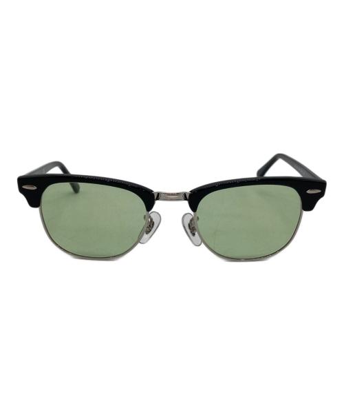 RAY-BAN（レイバン）RAY-BAN (レイバン) オーバルフレームサングラス ゴールド×グリーンの古着・服飾アイテム