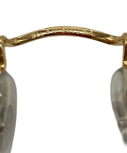 RAY-BAN（レイバン）RAY-BAN (レイバン) オーバルフレームサングラス ゴールド×グリーンの古着・服飾アイテム