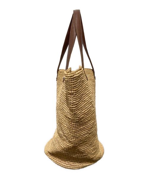 HELEN KAMINSKI（ヘレンカミンスキー）HELEN KAMINSKI (ヘレンカミンスキー) カゴバッグ ベージュ×ブラウン サイズ:OneSizeの古着・服飾アイテム