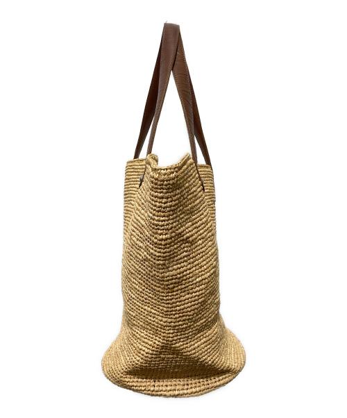 HELEN KAMINSKI（ヘレンカミンスキー）HELEN KAMINSKI (ヘレンカミンスキー) カゴバッグ ベージュ×ブラウン サイズ:OneSizeの古着・服飾アイテム