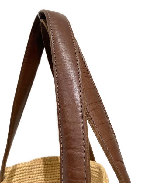 HELEN KAMINSKI（ヘレンカミンスキー）HELEN KAMINSKI (ヘレンカミンスキー) カゴバッグ ベージュ×ブラウン サイズ:OneSizeの古着・服飾アイテム