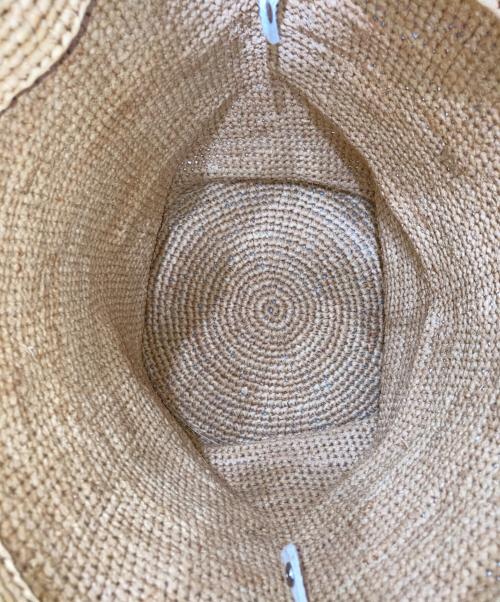 HELEN KAMINSKI（ヘレンカミンスキー）HELEN KAMINSKI (ヘレンカミンスキー) カゴバッグ ベージュ×ブラウン サイズ:OneSizeの古着・服飾アイテム