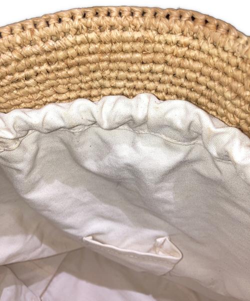 HELEN KAMINSKI（ヘレンカミンスキー）HELEN KAMINSKI (ヘレンカミンスキー) カゴバッグ ベージュ×ブラウン サイズ:OneSizeの古着・服飾アイテム