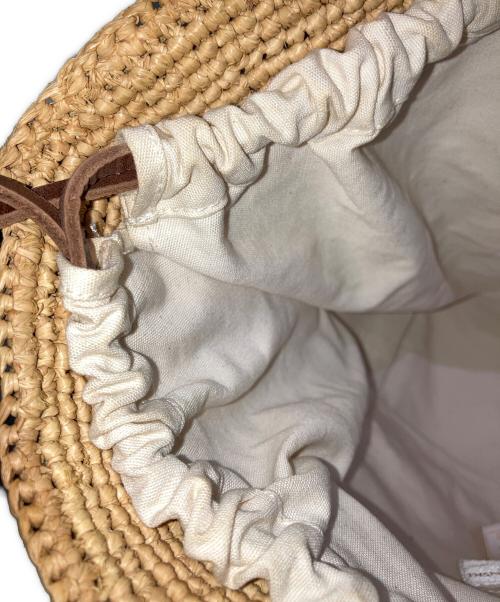 HELEN KAMINSKI（ヘレンカミンスキー）HELEN KAMINSKI (ヘレンカミンスキー) カゴバッグ ベージュ×ブラウン サイズ:OneSizeの古着・服飾アイテム