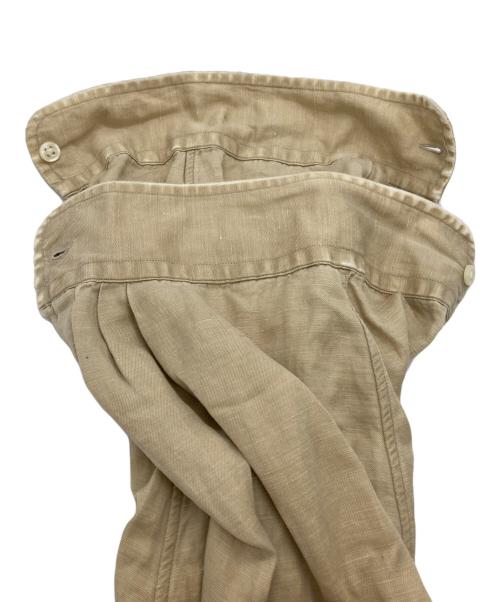 RALPH LAUREN（ラルフローレン）RALPH LAUREN (ラルフローレン) 90sシルクリネンシャツ ベージュ サイズ:Lの古着・服飾アイテム