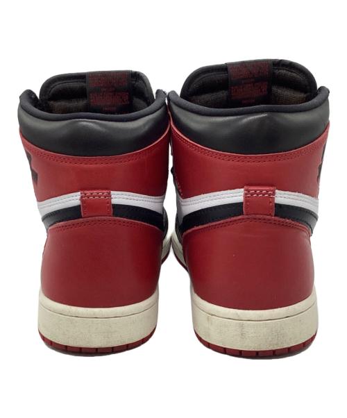 NIKE（ナイキ）NIKE (ナイキ) Air Jordan 1 Retro High OG ブラック×レッド サイズ:27.5の古着・服飾アイテム