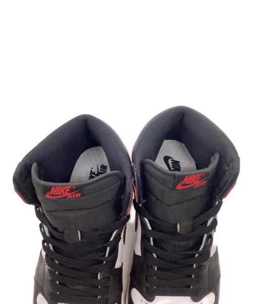 NIKE（ナイキ）NIKE (ナイキ) Air Jordan 1 Retro High OG ブラック×レッド サイズ:27.5の古着・服飾アイテム