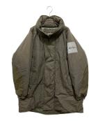 WILD THINGSワイルドシングス）の古着「MONSTER PARKA モンスターパーカー ロング丈中綿ブルゾン」｜グリーン