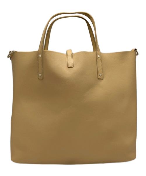 TIFFANY & Co.（ティファニー アンド コー）TIFFANY & Co. (ティファニー アンド コー) 2WAYリバーシブルトートバッグ イエロー×ベージュ サイズ:OneSizeの古着・服飾アイテム