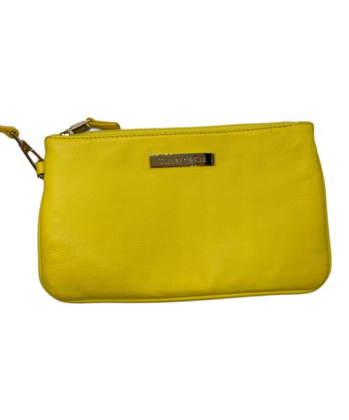 TIFFANY & Co.（ティファニー アンド コー）TIFFANY & Co. (ティファニー アンド コー) 2WAYリバーシブルトートバッグ イエロー×ベージュ サイズ:OneSizeの古着・服飾アイテム